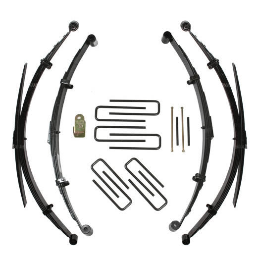 4Runner/Pickup Lift Kit 3 Inch Lift 80-85 Pickup 84-85 4Runner Includes Front/Rear Leaf Springs Front/Rear U Bolt Kits Front/Rear Spring Bushing Kits Track Arm Bracket Skyjacker