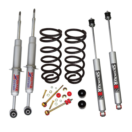 Suspension Lift Kit w/Shock 3 Inch Lift 03-19 Toyota 4Runner Incl. Front Struts Front Diff. Drop Kit Rear Coil Springs Rear Sway Bar Links Rear M95 Monotube Shocks Skyjacker