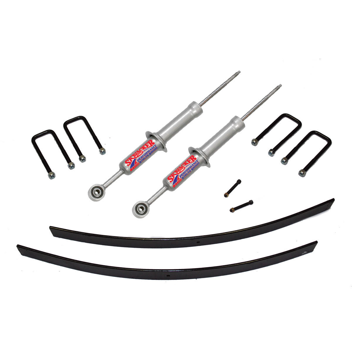 Tacoma Performance Strut Lift Kit 3 Inch Lift 05-15 Tacoma Includes Main Component Box Rear Add-A-Leaf Skyjacker