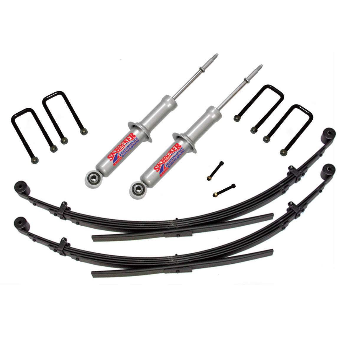 Tacoma Performance Strut Lift Kit 3 Inch Lift 05-15 Tacoma Includes Main Component Box Rear Leaf Springs Skyjacker