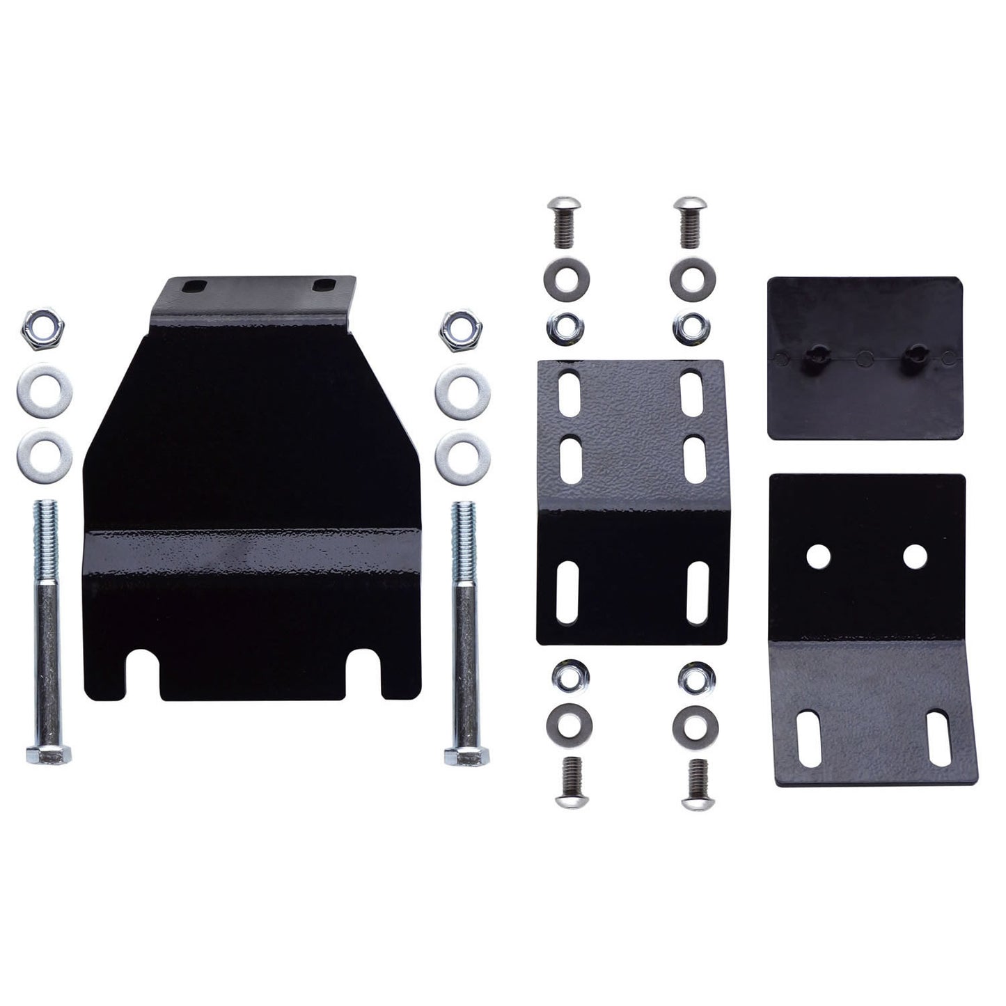 Spare Tire Support Kit Incl. Frame Middle And Lower Brackets w/Hardware 07-18 Wrangler JK Skyjacker