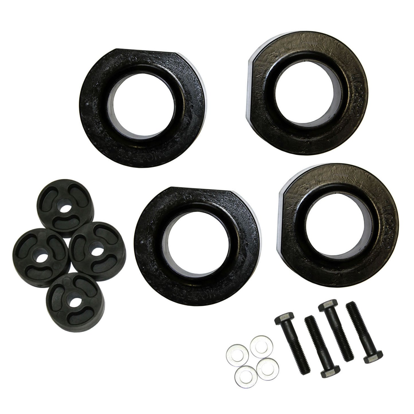 Jeep TJ Lift Kit 2 Inch Lift Includes Poly Spacer Blocks U Bolts Skyjacker