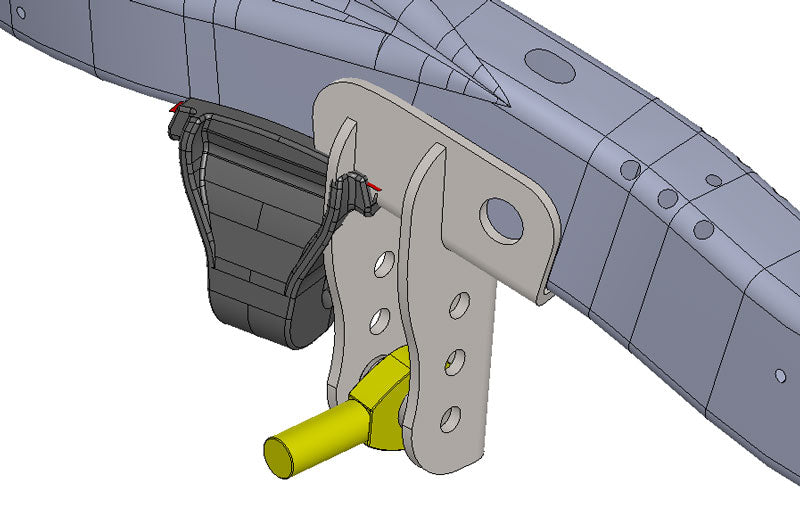 Jeep TJ Trackbar Mount 97-06 Wrangler TJ 2.5 3.5 Inch Stretch Artec Industries