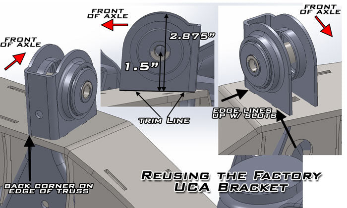 D30 Front Axle Truss For TJ LJ ZJ Artec Industries