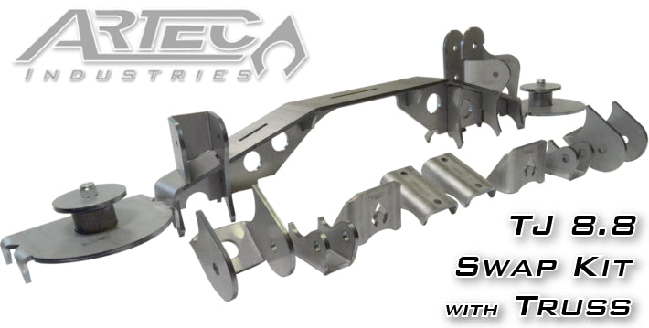 TJ 8.8 Swap Kit W/Truss 97-06 Wrangler TJ Artec Industries