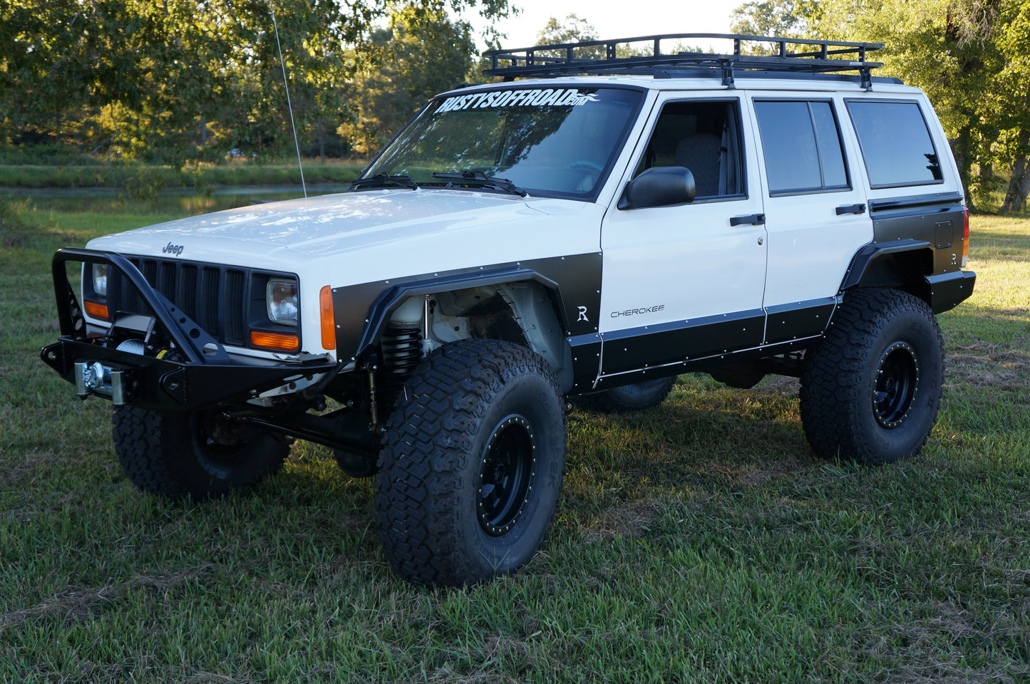 Rusty's XJ Cherokee Long Travel Radius Arm Upgrade