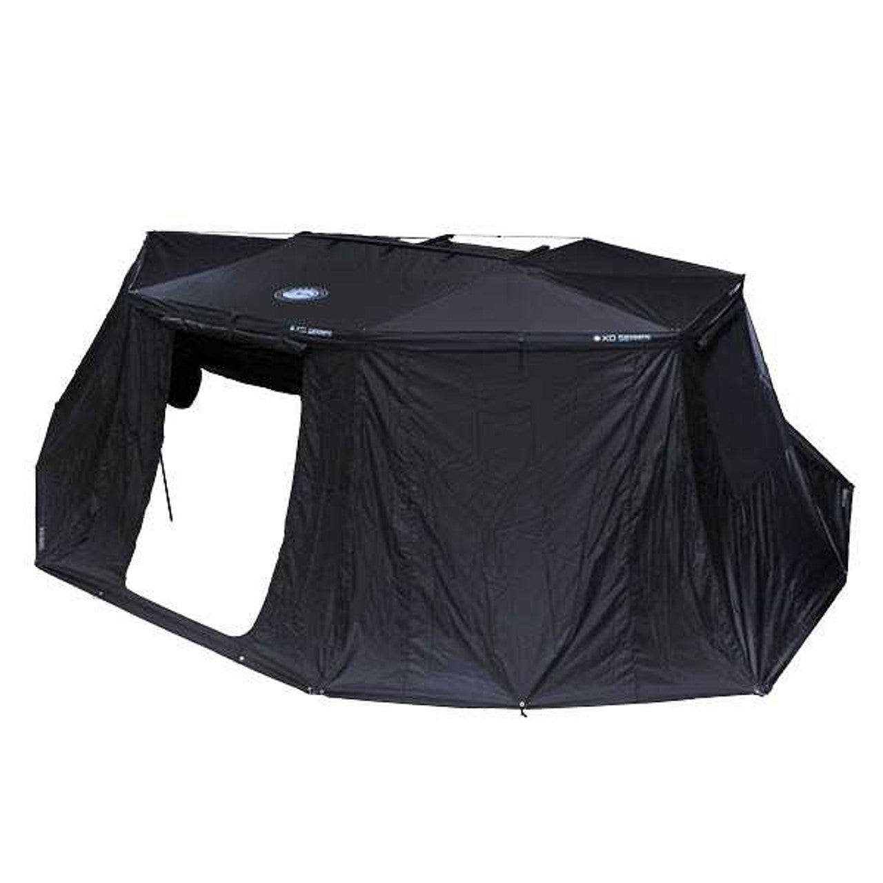 XD Nomadic 270 Degree Awning & Wall Kit Combo - Lights, Black Out, Black Body , Trim, and Travel Cover