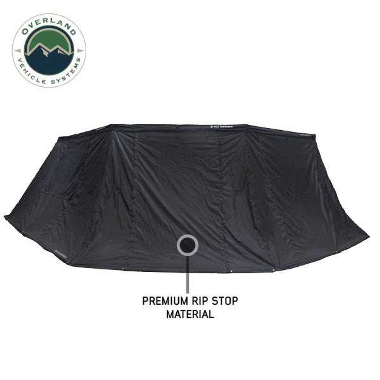 XD Nomadic 270 Degree Awning & Wall Kit Combo - Lights, Black Out, Black Body , Trim, and Travel Cover