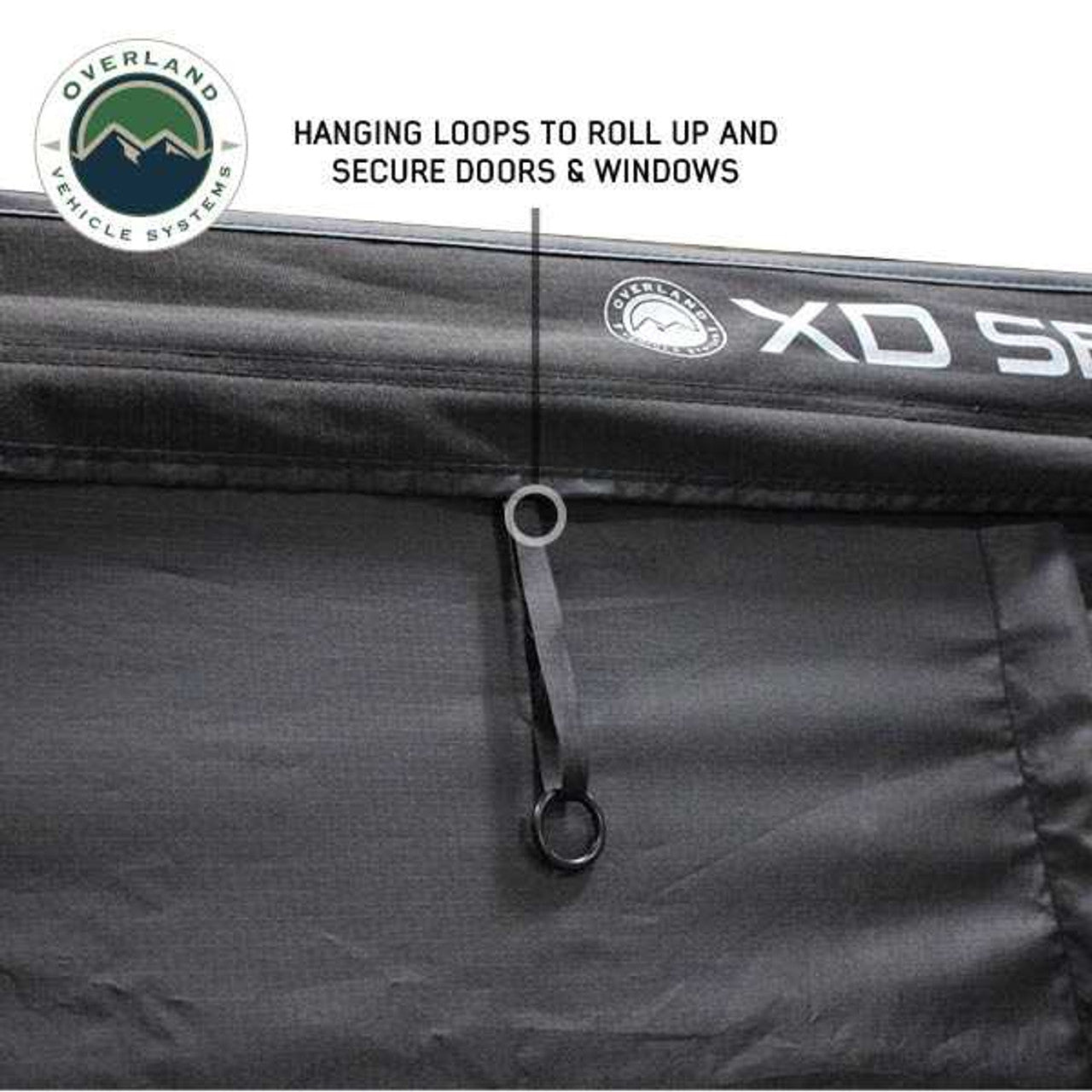 XD Nomadic 270 Degree Awning & Wall Kit Combo - Lights, Black Out, Black Body , Trim, and Travel Cover