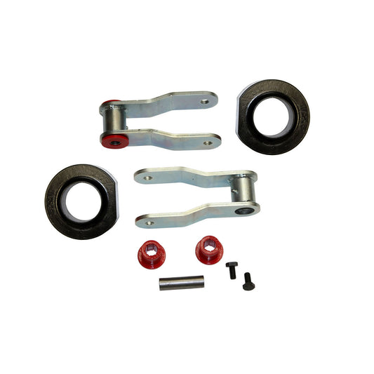 Jeep Polyurethane Value Lift Kit Front 2 Inch Lift 84-01 Cherokee 86-92 Comanche Includes Rear Shackle Skyjacker