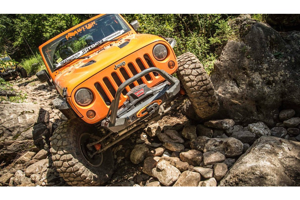 Inferno Front Winch Bumper with Flat Top Stinger | Jeep Wrangler JK