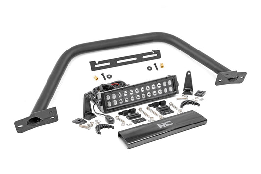 Safari Bar - 12" LED Light Bar - Black - Dual Row - OE Modular Steel - Ford Bronco (21-24)