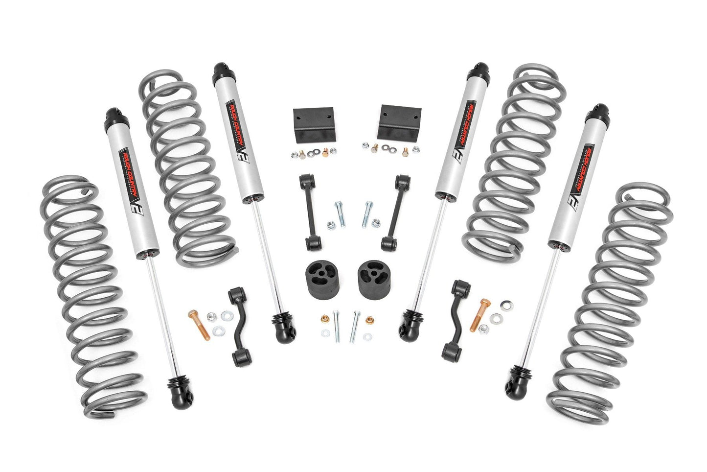 2.5 Inch Lift Kit - Coils - V2 - Jeep Wrangler JL 4WD (2024)