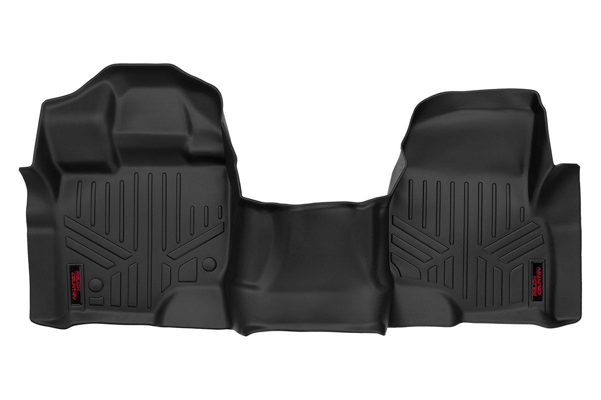 Floor Mats - Front - Over Hump - Ford F-150 (15-24)/F-150 Lightning (22-24)/Raptor (17-20)