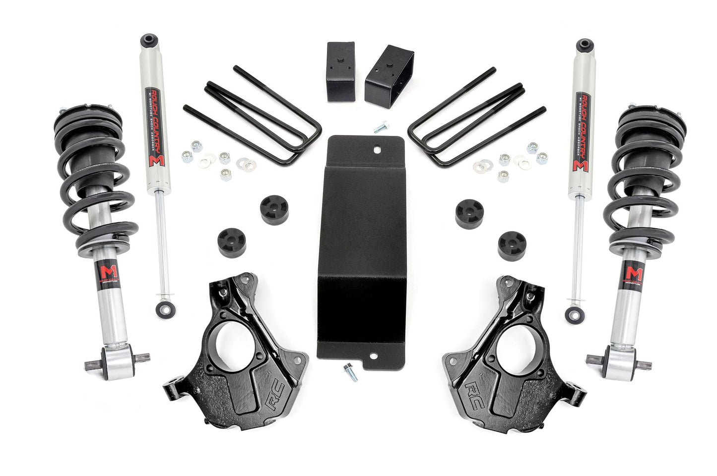 3.5 Inch Lift Kit - Cast Steel LCA - M1 Strut - Chevy/GMC 1500 (07-13)