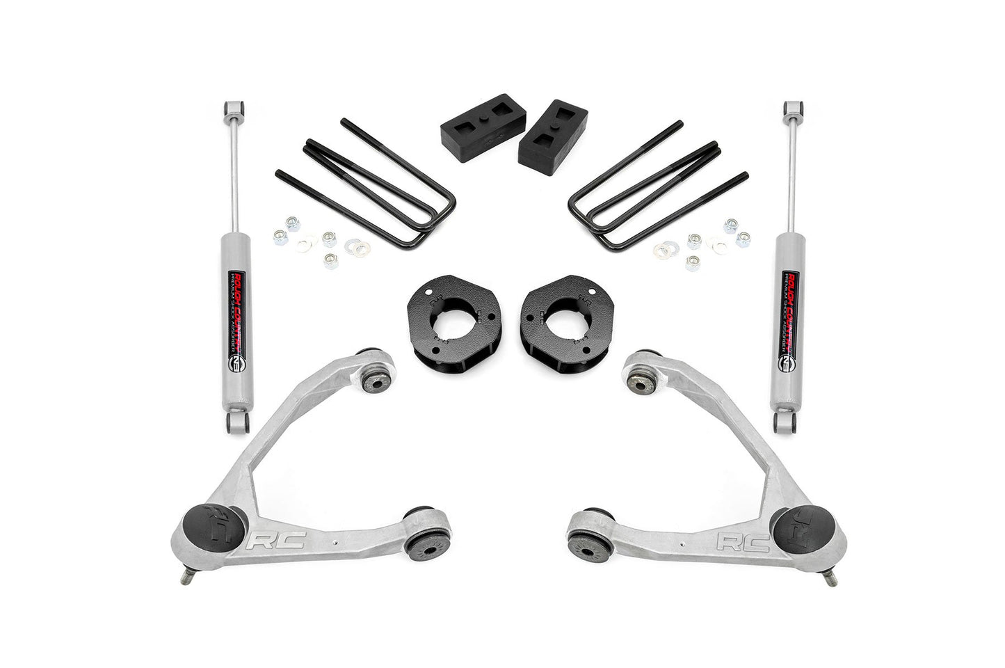 3.5 Inch Lift Kit - Forged UCA - Cast Steel - Chevy/GMC 1500 (07-16)