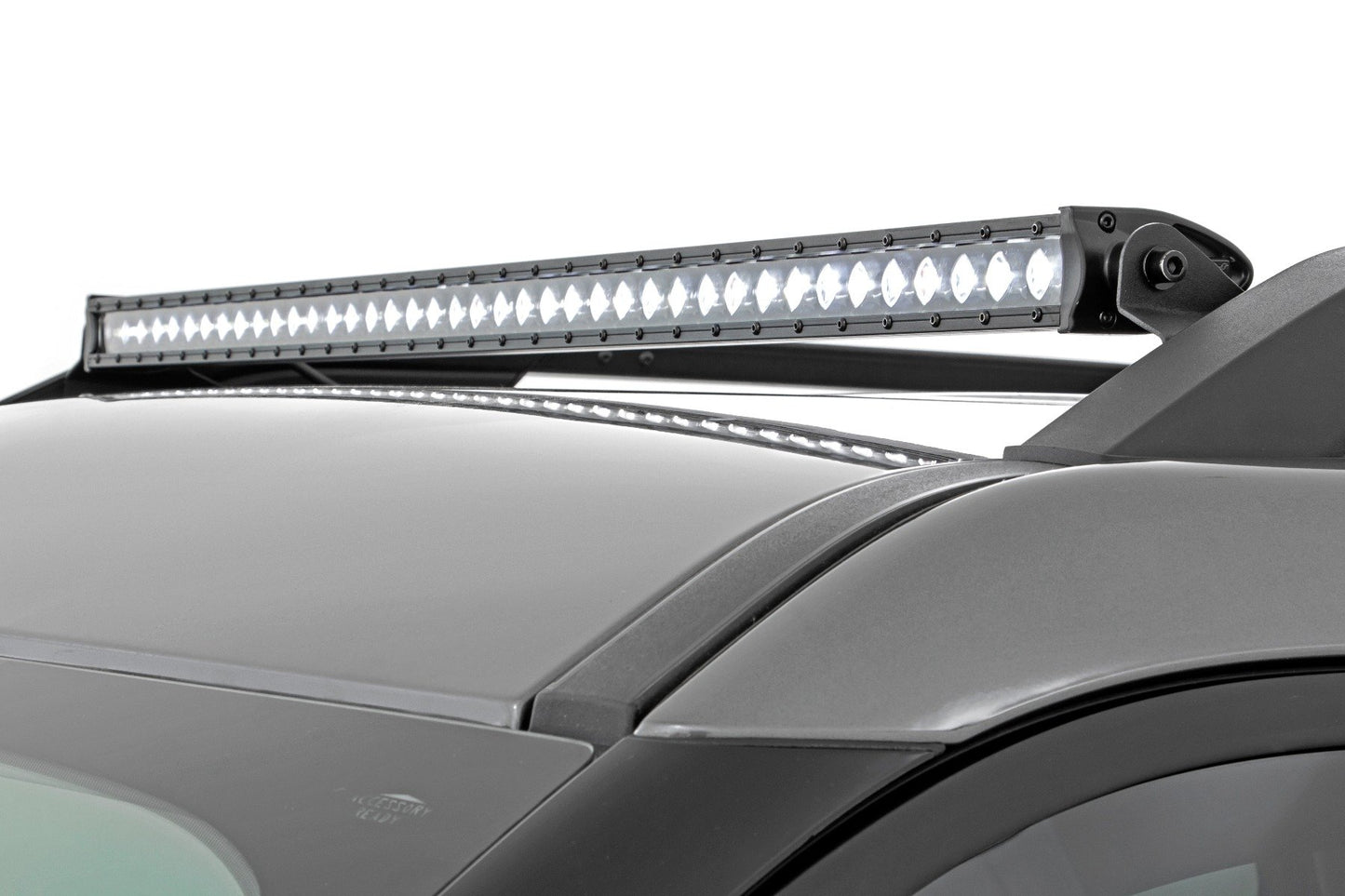 LED Light Kit - Roof Rack Mount - 40" Black Single Row - Ford Bronco Sport (21-24)