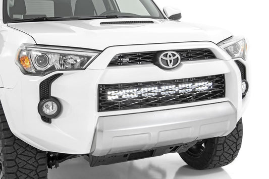 LED Light Kit - Bumper Mount - 30" Black Dual Row - Toyota 4Runner (14-20)