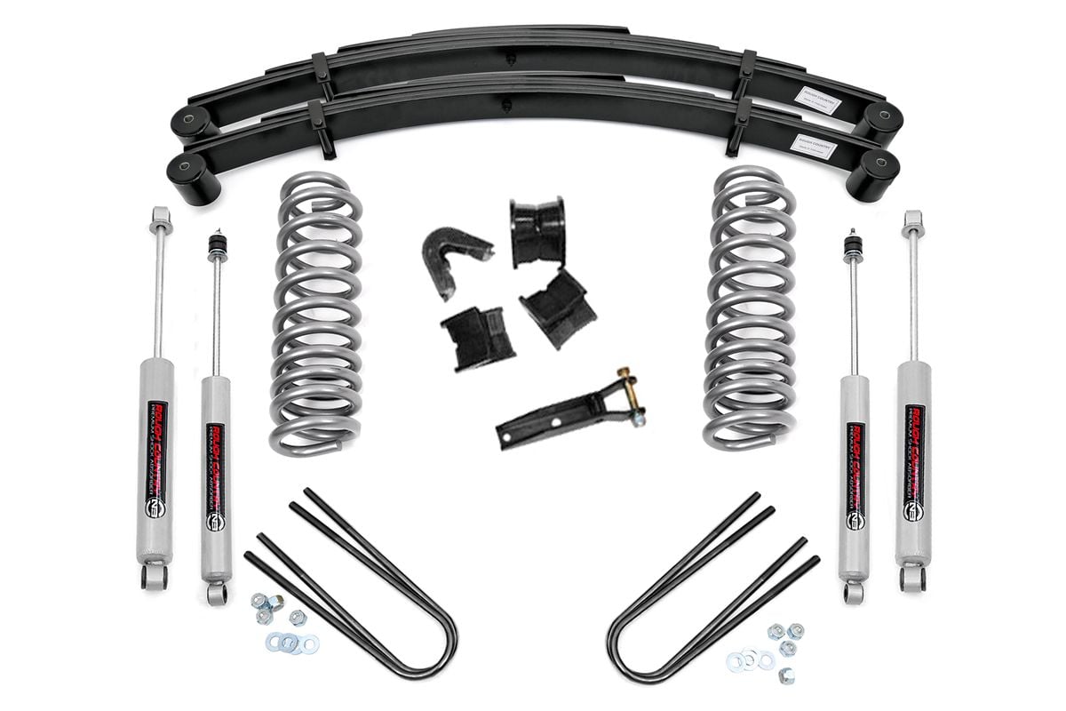 2.5 Inch Lift Kit- Rear Springs - Ford F-100 4WD (1970-1976)