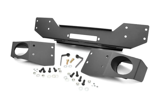 Front Hybrid Stubby Bumper - Fog Mounts - Jeep Wrangler JK/Wrangler Unlimited (07-18)