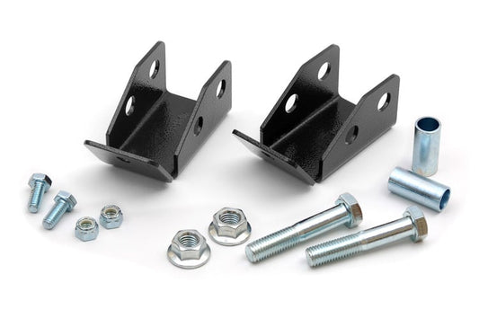 Shock Relocation Brackets - Rear - Jeep Wrangler TJ (97-06)/Wrangler Unlimited (04-06)