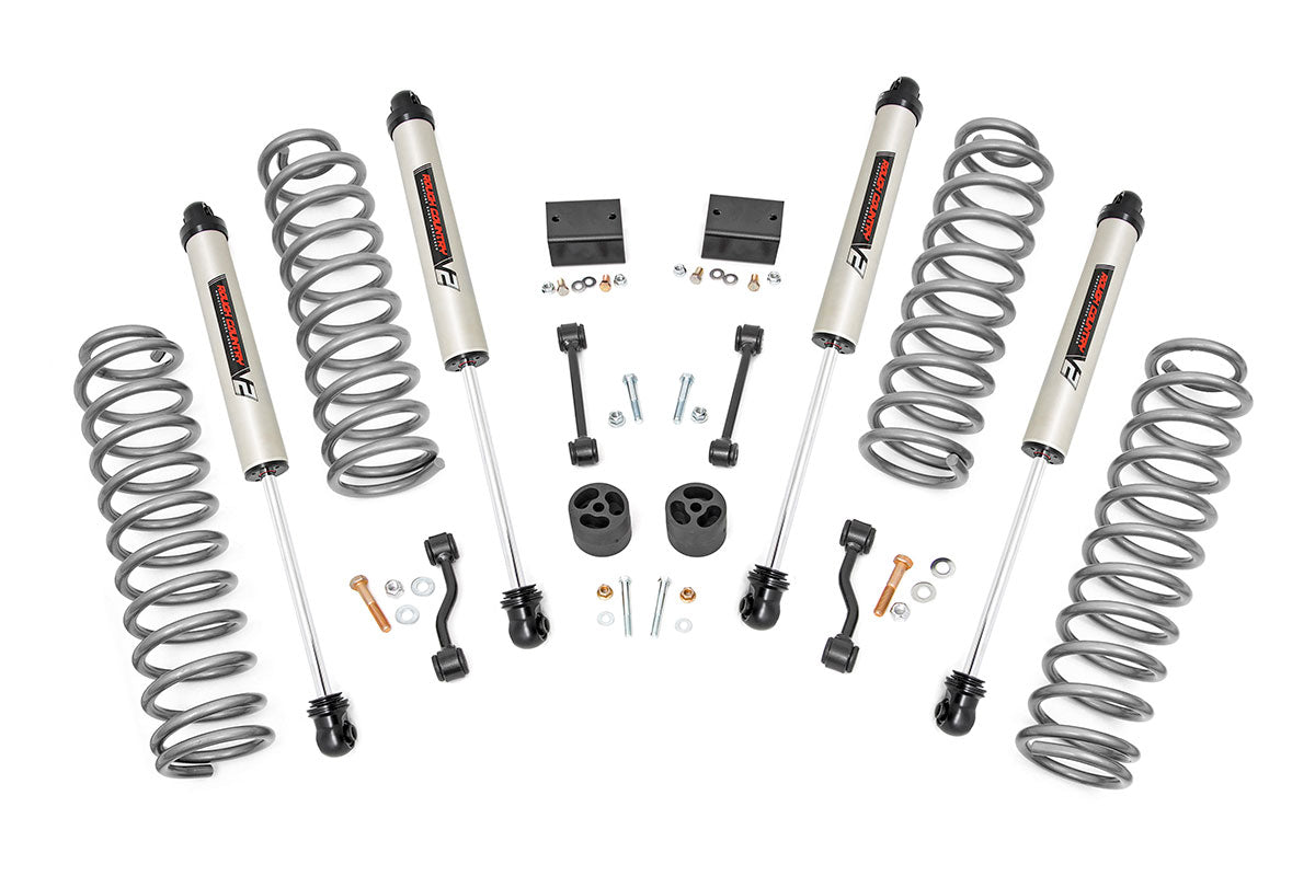 2.5 Inch Lift Kit - Coils - V2 - Jeep Wrangler Unlimited 4WD (2018-2023)