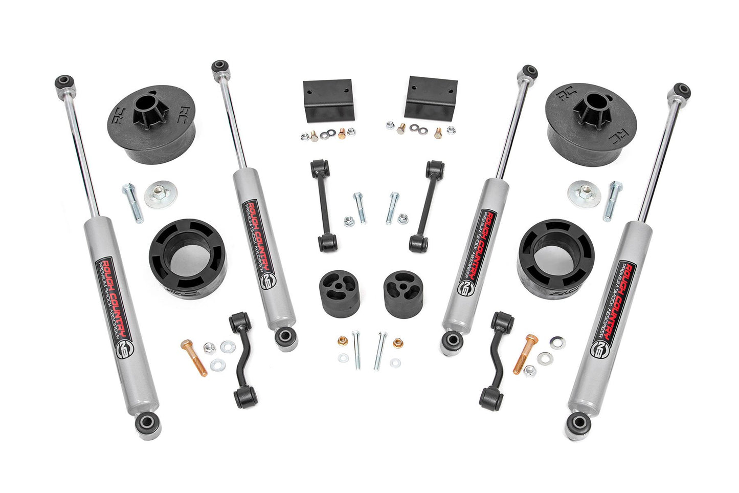 2.5 Inch Lift Kit - Spacers - N3 - Jeep Wrangler JL (18-23)/Wrangler Unlimited (18-23)