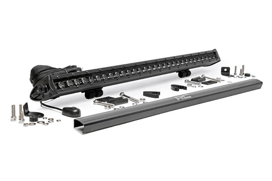 30 Inch Black Series LED Light Bar - Single Row