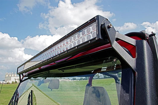 LED Light Mount - Upper Windshield - 50" Straight - Jeep Wrangler YJ (87-95)