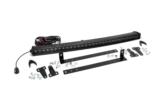 LED Light Kit - Grille Mount - 30" Black Single Row - Ford F-150 (09-14)