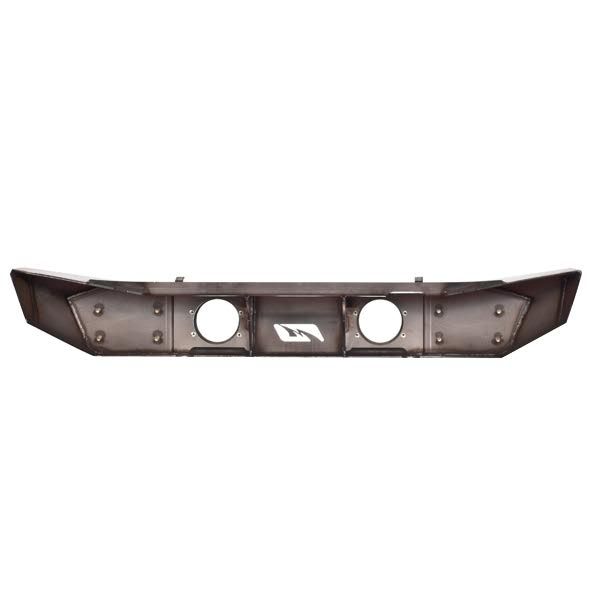 Jeep JK Front Bumper 07-18 Wrangler JK W/Fog Light Holes The Hammer Series Bare Steel Motobilt