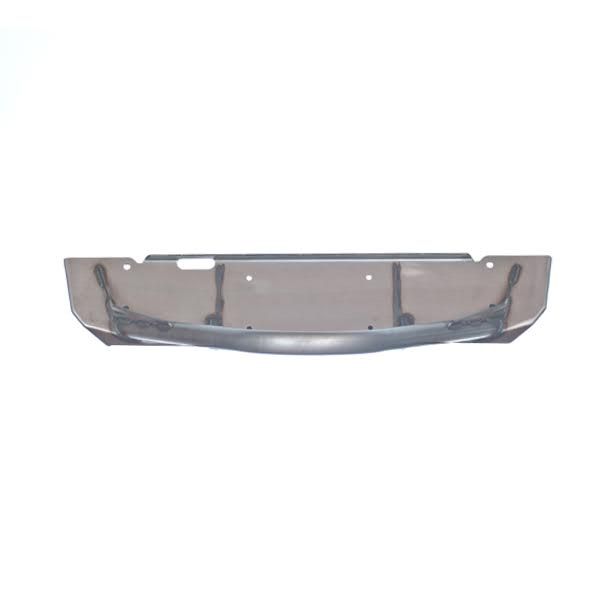 Jeep JK Front Bumper W/Stinger Fog Cutouts 07-18 Wrangler JK Hatchet Series Bare Steel Motobilt