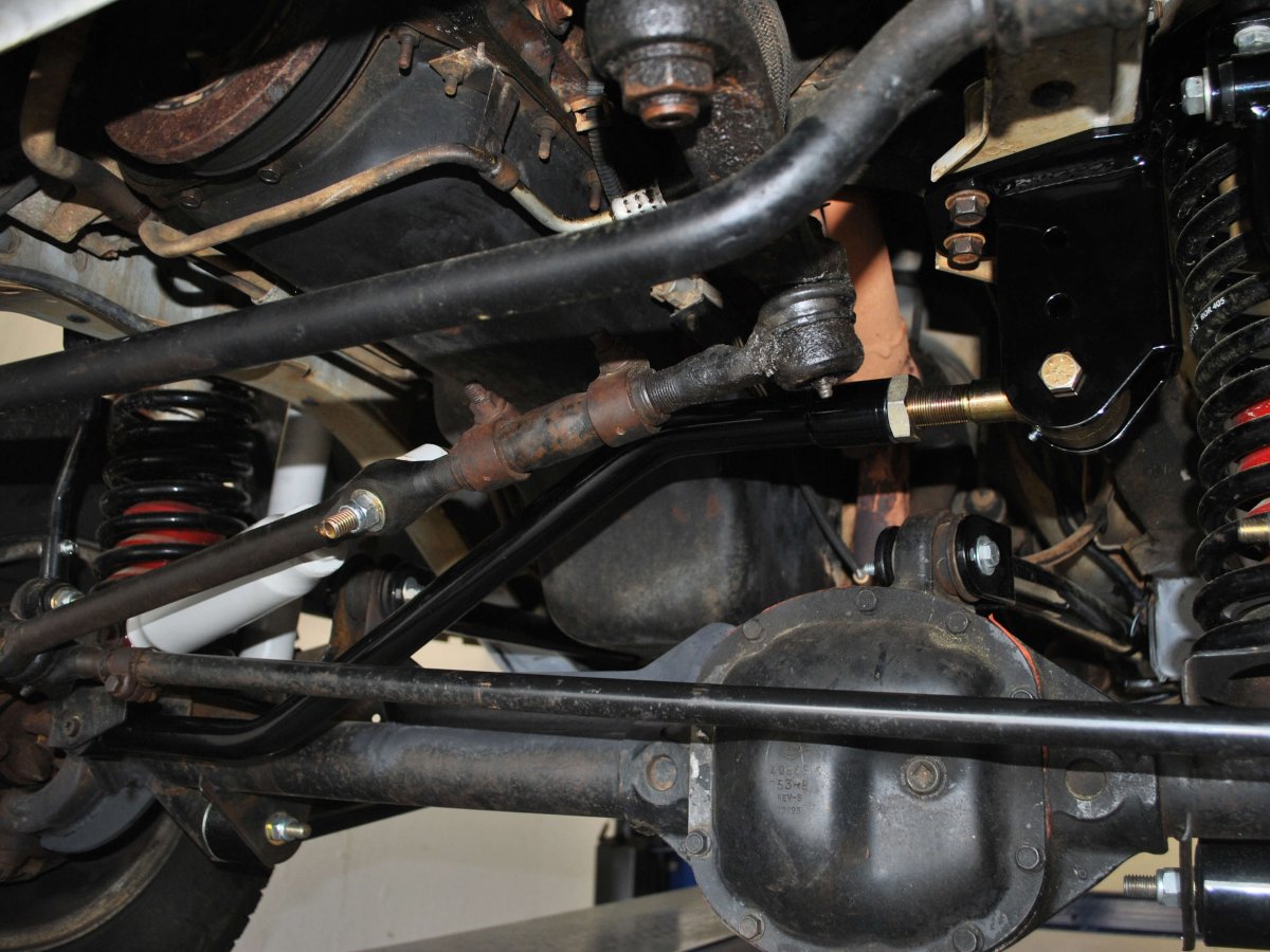 Rusty's Off Road Products - Rusty's Adjustable HD Front Track Bar and Frame Mount (XJ,ZJ)