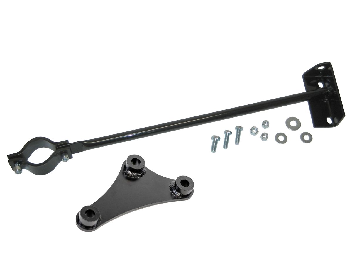 Rusty's Off Road Products - Rusty's XJ Steering Box Mount / Brace Combo