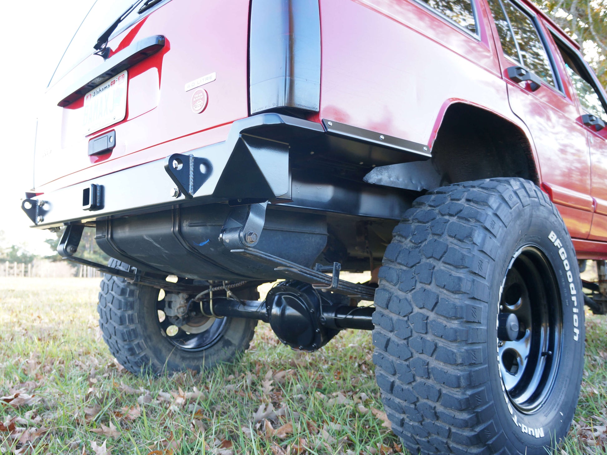 Rusty's Off Road Products - Rusty's Bumper - Rear Corner Cut High-Clearance Trail Bumper