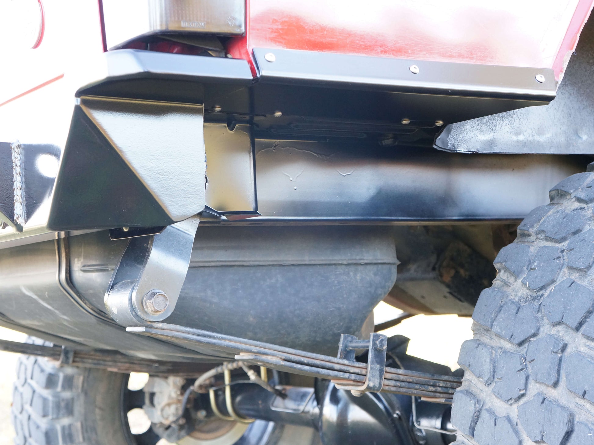 Rusty's Off Road Products - Rusty's Bumper - Rear Corner Cut High-Clearance Trail Bumper