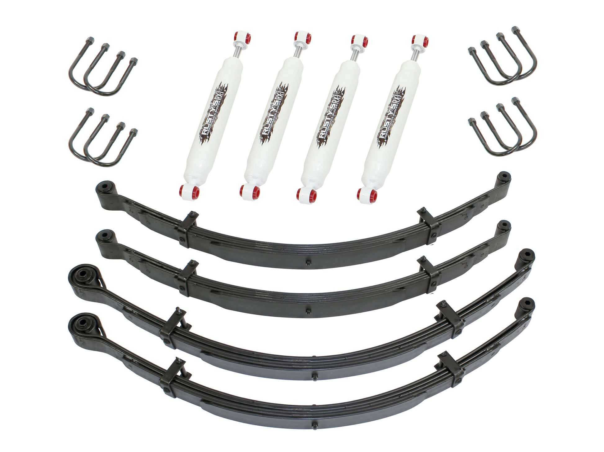 Rusty's Off Road Products - Rusty's CJ 3" Spring Pack Kit ('53-'75 CJ-5 & CJ-6)