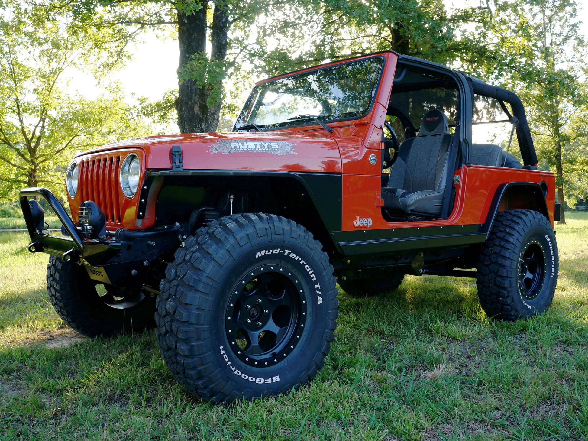 Rusty's Off Road Products - Rusty's Complete Fender Package - '97-'06 TJ / LJ Wrangler