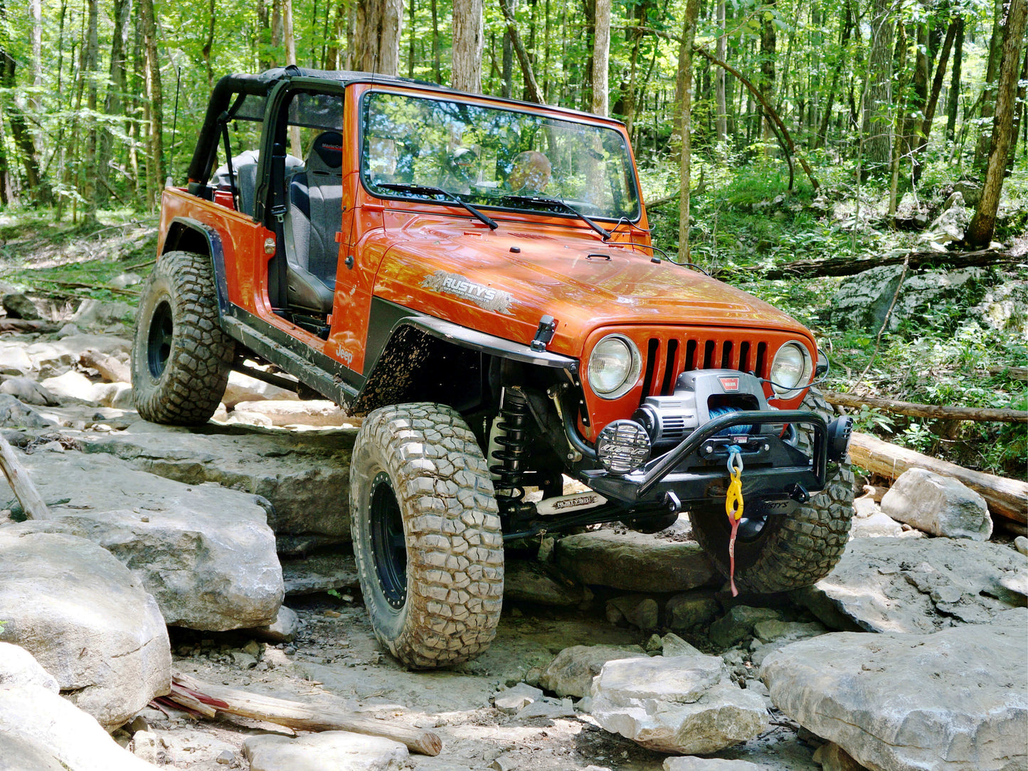 Rusty's Off Road Products - Rusty's Complete Fender Package - '97-'06 TJ / LJ Wrangler