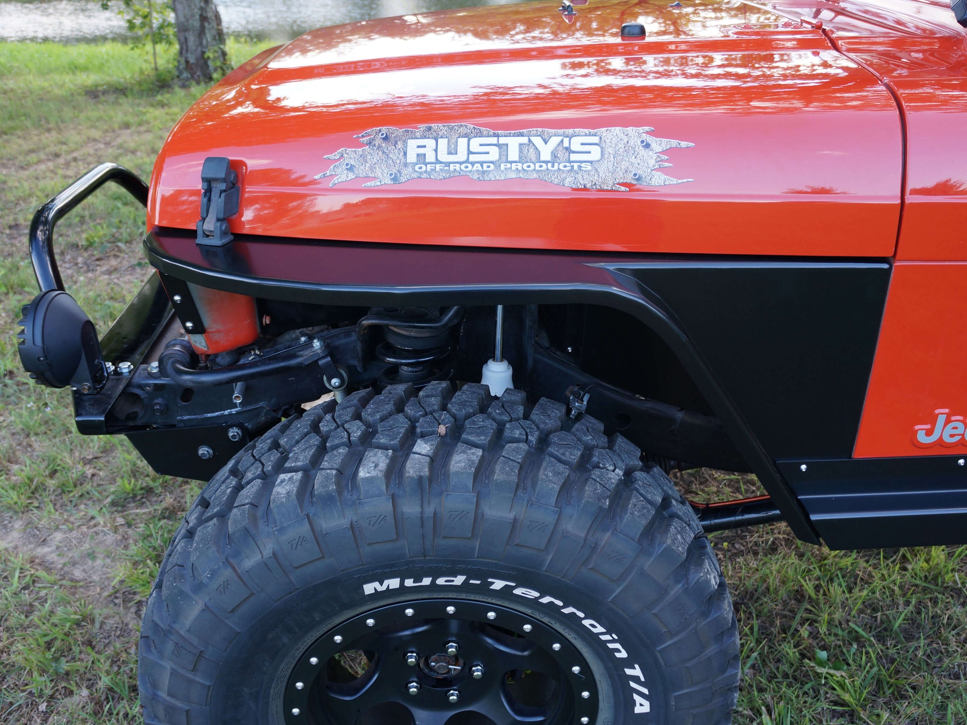 Rusty's Off Road Products - Rusty's Complete Fender Package - '97-'06 TJ / LJ Wrangler