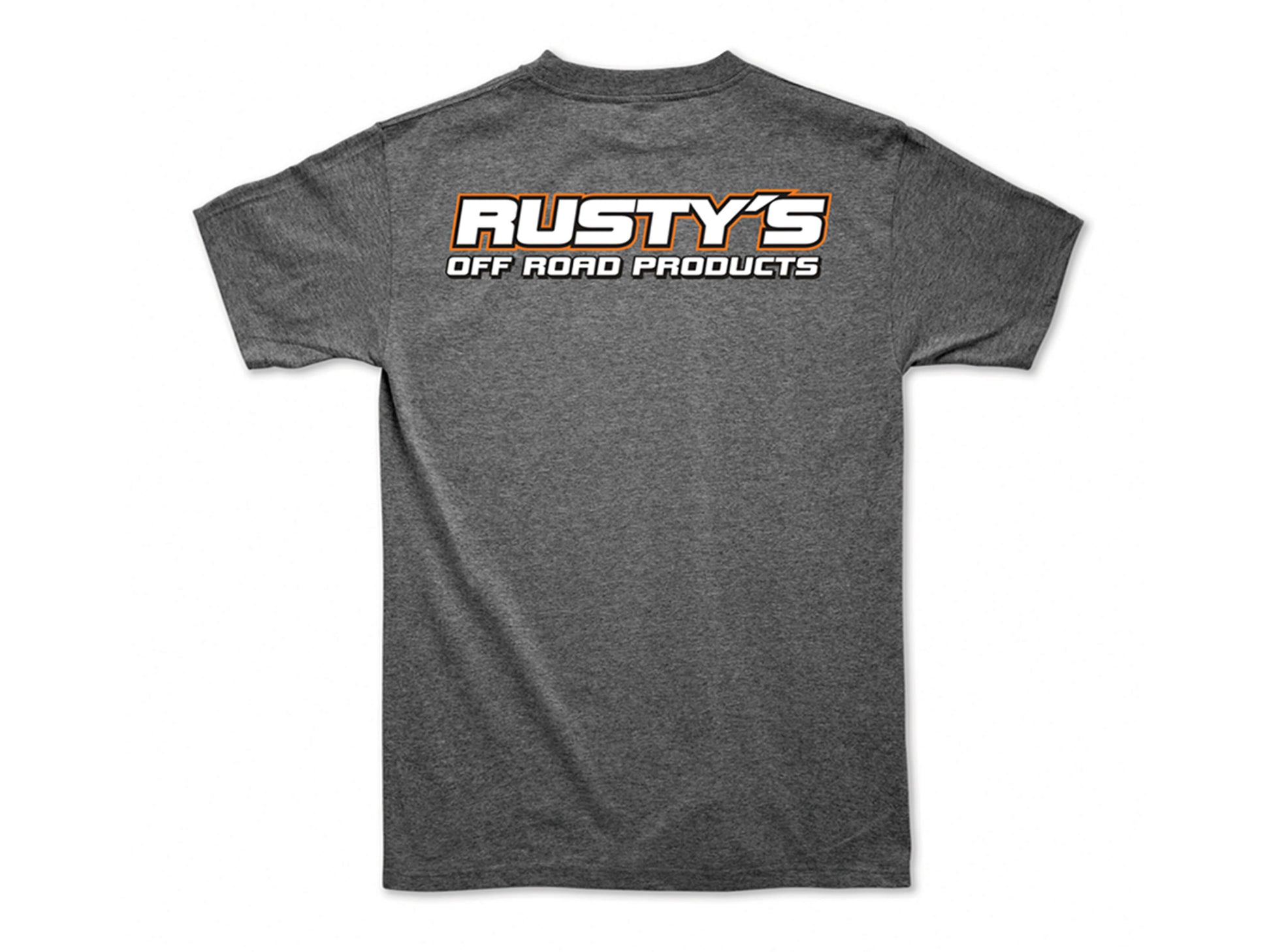 Rusty's Off Road Products - Rusty's Gray Short Sleeve Logo T-Shirt