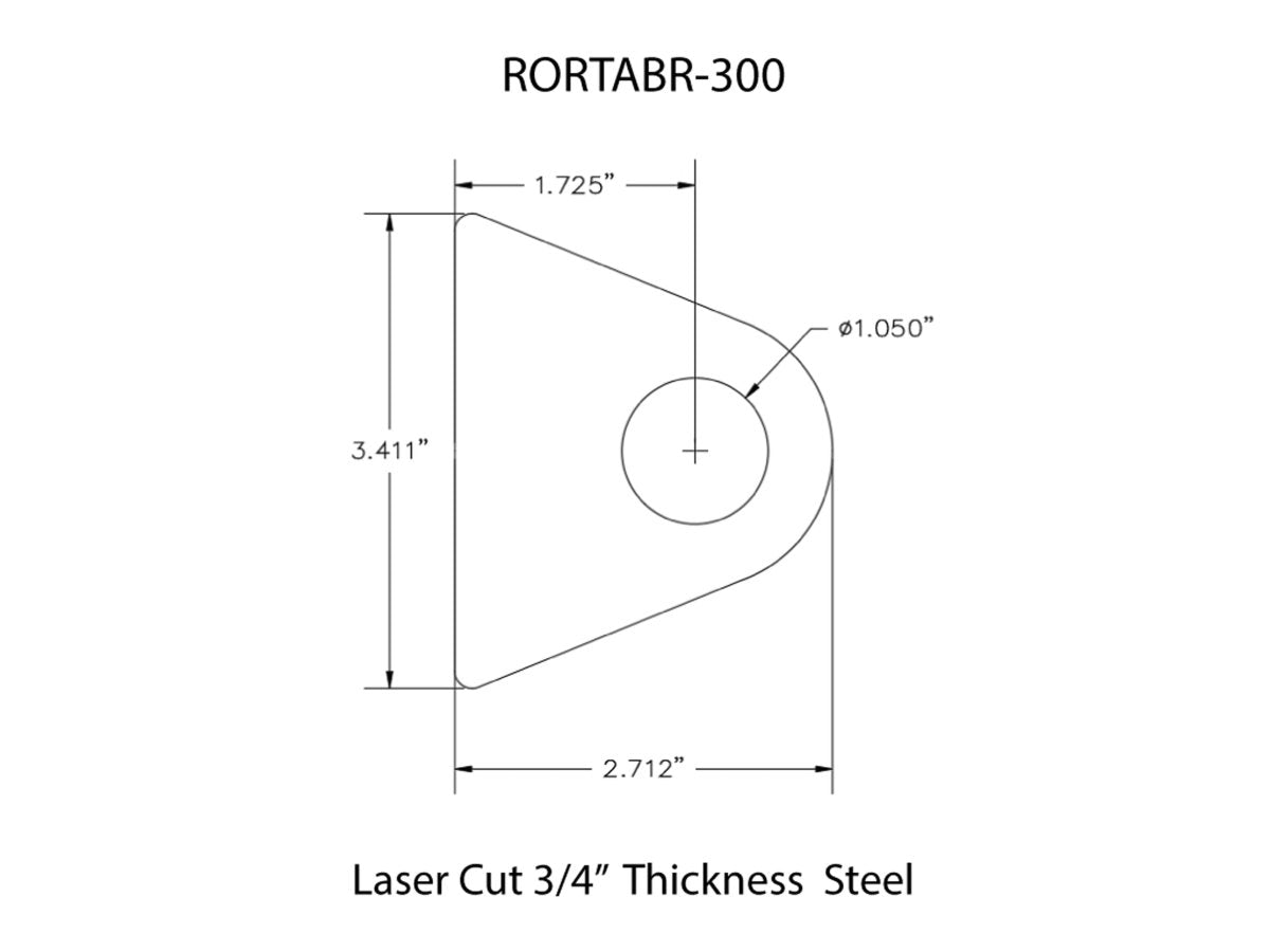 Rusty's Off Road Products - Rusty's Off-Road Custom Tab R-300