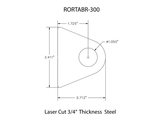 Rusty's Off Road Products - Rusty's Off-Road Custom Tab R-300