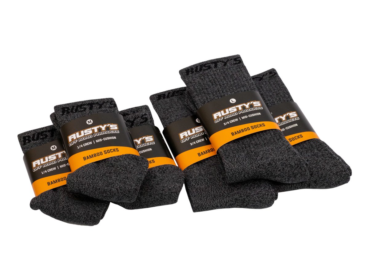 Rusty's Off Road Products - Rusty's Off-Road Sock "Concrete"