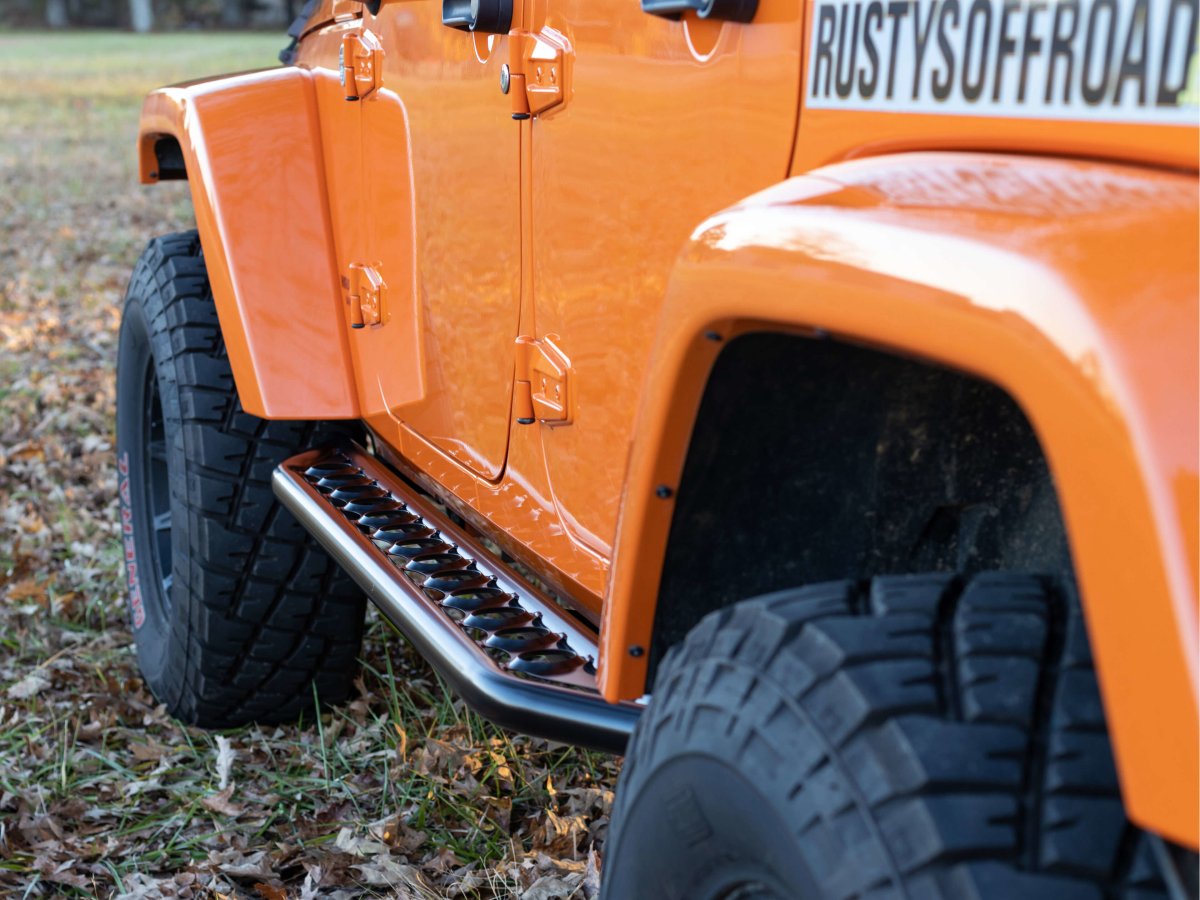 Rusty's Off Road Products - Rusty's SideStep Rocker Armor - '07-'18 JK Wrangler 4-Door