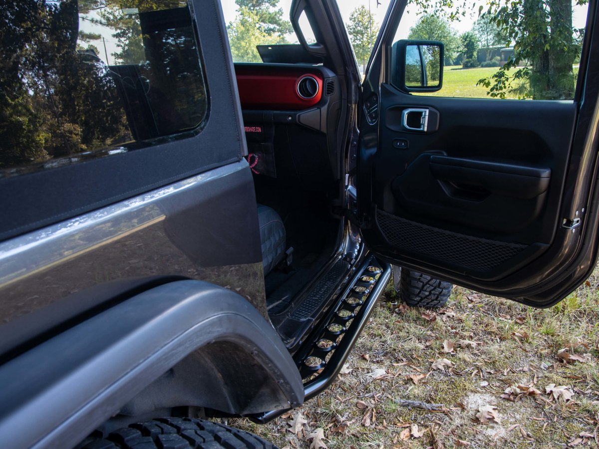 Rusty's Off Road Products - Rusty's SideStep Rocker Armor - 2018 and Later JL Wrangler 2-Door