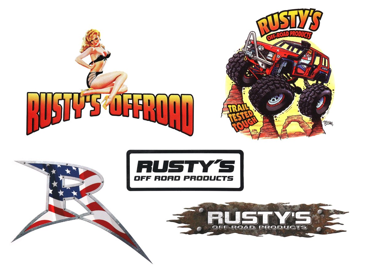 Rusty's Off Road Products - Rusty's Sticker Package