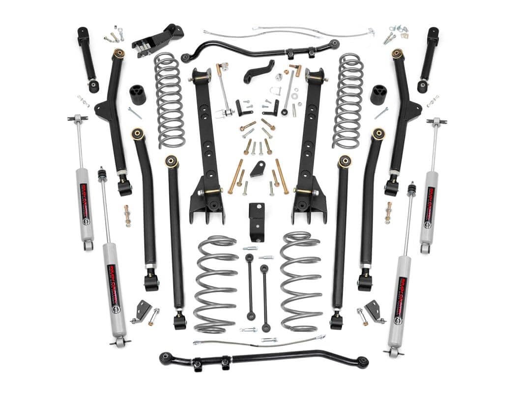 6 Inch Lift Kit - Long Arm - Jeep Wrangler TJ 4WD (1997-2006)