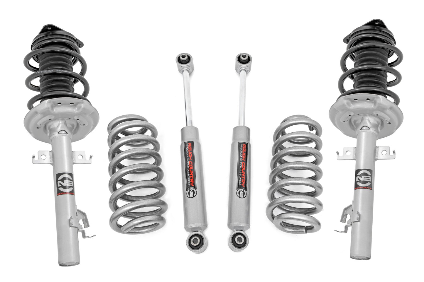 1.5 Inch Lift Kit - Lifted Struts - Nissan Rogue 4WD (2014-2020)