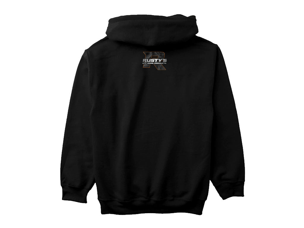 Rusty's Black Topo Pullover Hoodie